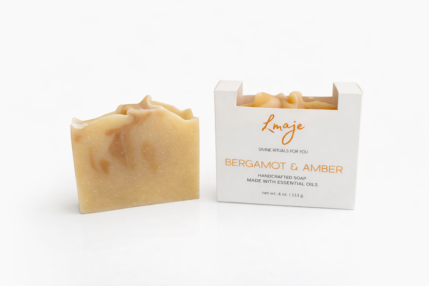 Lmaje | Bergamot & Amber | Handcrafted Soap