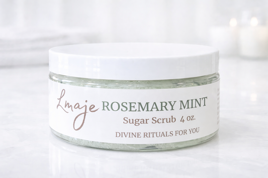 Lmaje | Rosemary Mint Sugar Scrub