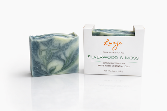 Lmaje | Sivlerwood & Moss | Handcrafted Soap